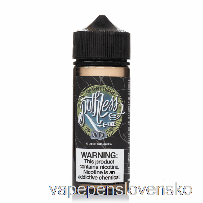 Ananásová Limonáda Na ľade - Neľútostná Para - 120ml 3mg Vape Cigareta